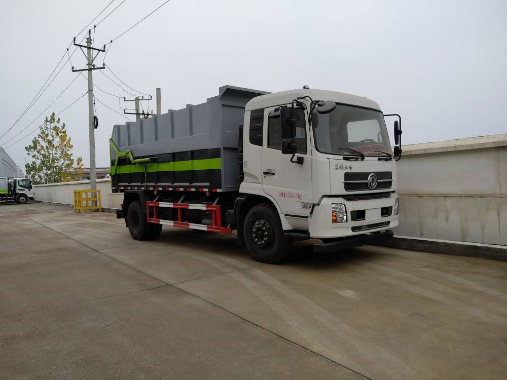 東風(fēng)天錦建筑垃圾車 專業(yè)壓縮轉(zhuǎn)運的物流解決方案